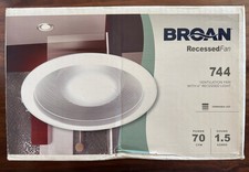 Broan NuTone 744 70 CFM White Bathroom Exhaus...