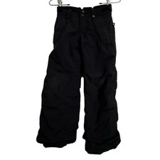 Burton Youth Dhaka Parkway Kids Dryride Black Winter Snowpants size XS