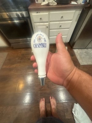 Blanche de Chambly Beer Tap Handle