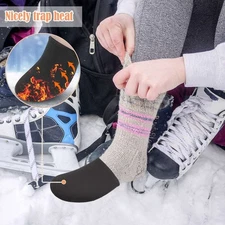 1Pair Outdoor Neoprene Toe Warmers Insulated – For Skiing & Cold Weather Cycling