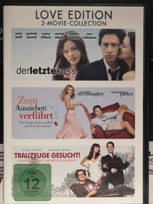 Love Edition 3-movie-collection DVD Der Letzte Kuss, Zum Ausziehen Verführt,... 