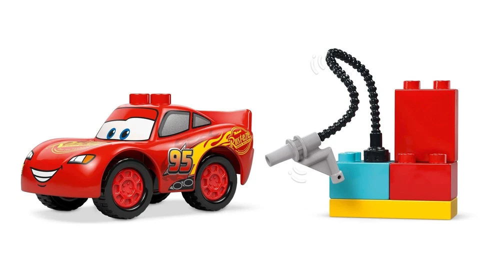 LEGO 10456 DUPLO McQueens Besuch in Docs Werkstatt, Rennauto, Cars - Bild 4 von 4