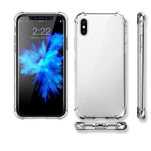 iPhone 12 13 Pro Max Shockproof Clear Case – Slim Transparent Protective Cover