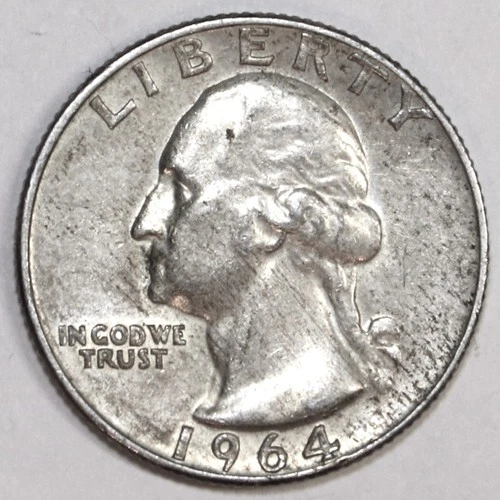 1964D Washington Quarter - Extra Fine - #2721EA