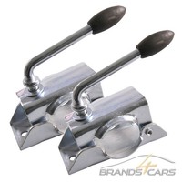 2X Enva Klemmhalter Klemmschelle StÜTzradhalter 48Mm StÜTzrad StÜTzfuss StÜTze