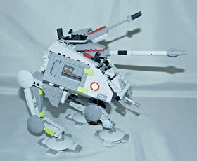 LEGO Star Wars set 7671 AT-AP Walker with Minifigures NO Instructions