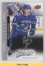 2018-19 Upper Deck MVP High Series Silver Script Brock Boeser #211 READ 8tn