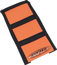 SDG 6-Rib Orange/Black Gripper Seat Cover (95940KOK)