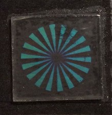 CBS DICHROIC GLASS 90 C.O.E. Single Small Size Pinwheel #1