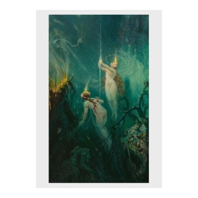 Georg Janny - ''Wisps'': Poster (11.7'' x 16.5'')