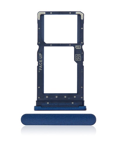 Sim Card Tray Compatible Motorola Moto G Play XT2093/2021 Genuine OEM Misty Blue - Bild 2 von 3