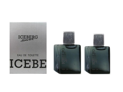 Iceberg Homme 2 x 4.5 ml Eau de Toilette Miniature for Men (New In Box)