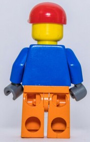 LEGO ®-Minifigur Town City Bauarbeiter Construction  Set 4206 - cty294 cty0294