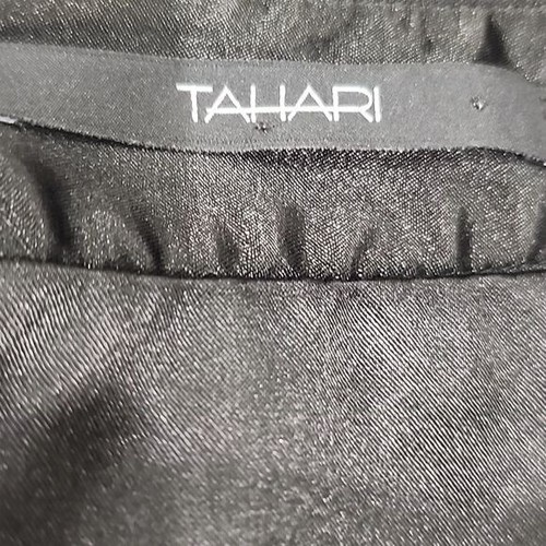 Tahari Skirt Mini Black Lined Pencil Straight Women's 6 - Picture 3 of 6