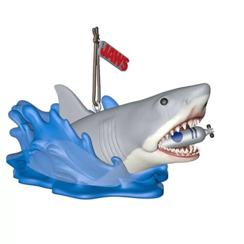 Decorazione natalizia attacco squalo Hallmark Keepsake JAWS 2020 - Foto 8 di 8