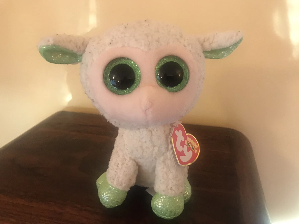 Ty Beanie Boos LaLa The Lamb Sheep Soft Plush Toy 6