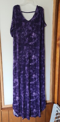 LULAROE LARGE WOMANS PURPLE DRESS | eBay