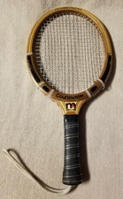 Raqueta de raqueta de raqueta de colección Marcraft Courtmaster 9 capas de ceniza y nogal