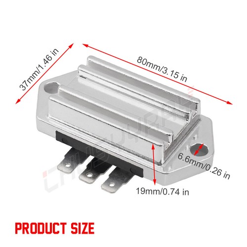 FOR Kohler 8-25 HP CH20, CH22, CH23,& CH25 Voltage Regulator Rectifier 4140310-S - Picture 2 of 9