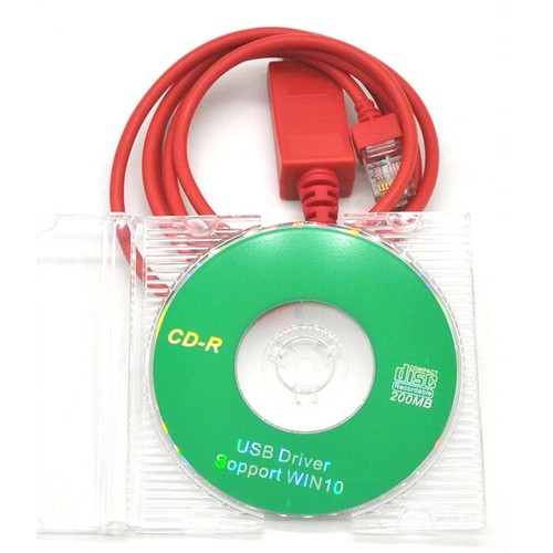 Câble de programmation USB Wouxun avec CD pour radio mobile voiture KG-UV920P KG-UV950P - Photo 1/4