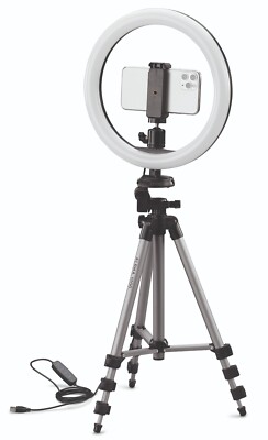 Cullmann ALPHA 1000 Vlogging Kit LED-Ringleuchte Stativ Smartphone Handy B-Ware