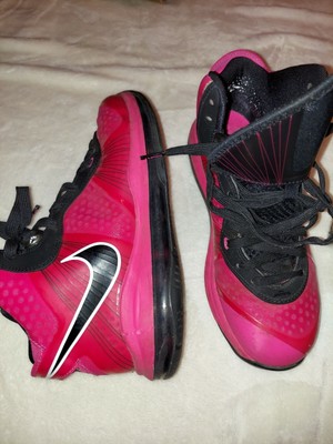 Nike LeBron 8 V2 Spark Solar Red Pink 