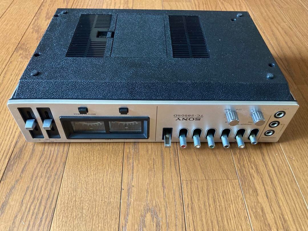 SONY TC-2850SD Cassette Densuke 1973 Stereo Recorder Vintage