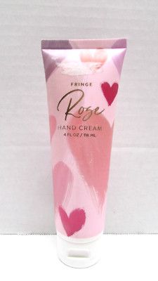 NEW FRINGE Rose Hand cream 4oz Painted Hearts