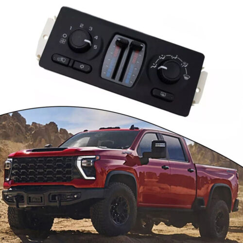 A/C Control Panel Switch Climate Control Module for Chevy GMC Cadillac Buick - Picture 8 of 10