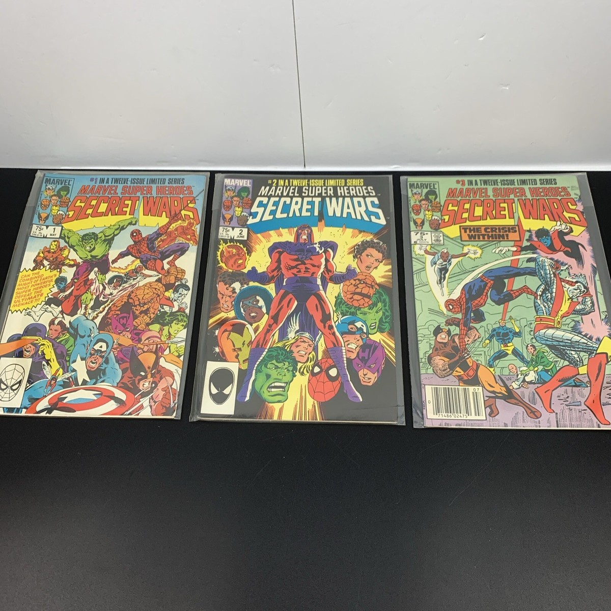 Secret wars #1-9 コンプリートセット アメコミリーフ MARVEL COMICS SECRET WARS #1-#12 1984 COMPLETE SERIES MCU VINTAGE
