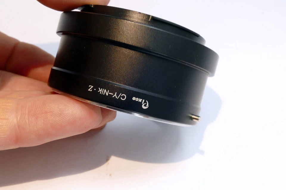 Adaptador Contax Yashica Lente C/Y a Nikon Montaje Z Cámara Sin Espejo Z5 Z6 Z7 Z9 Foto 4 de 4