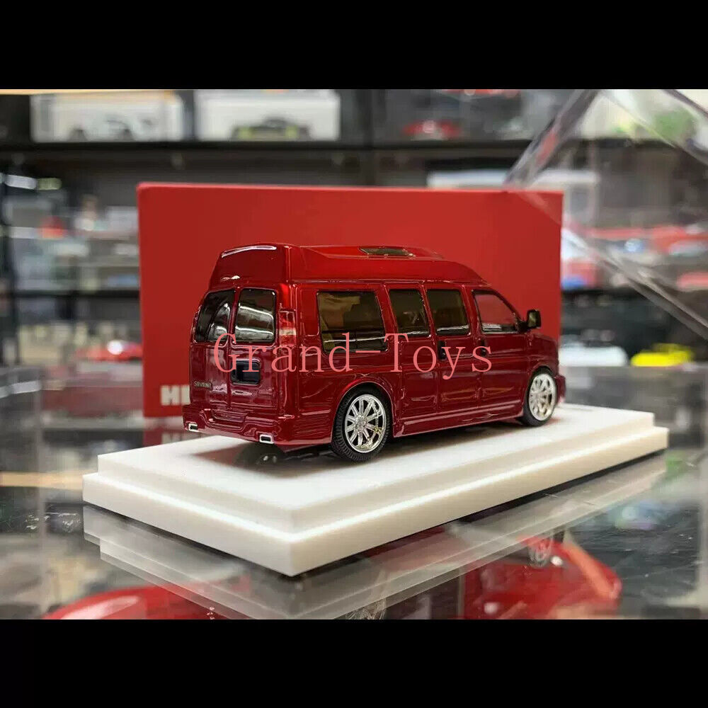 GOC 1:64 SAVANA Business RV RED Model Car | eBay
