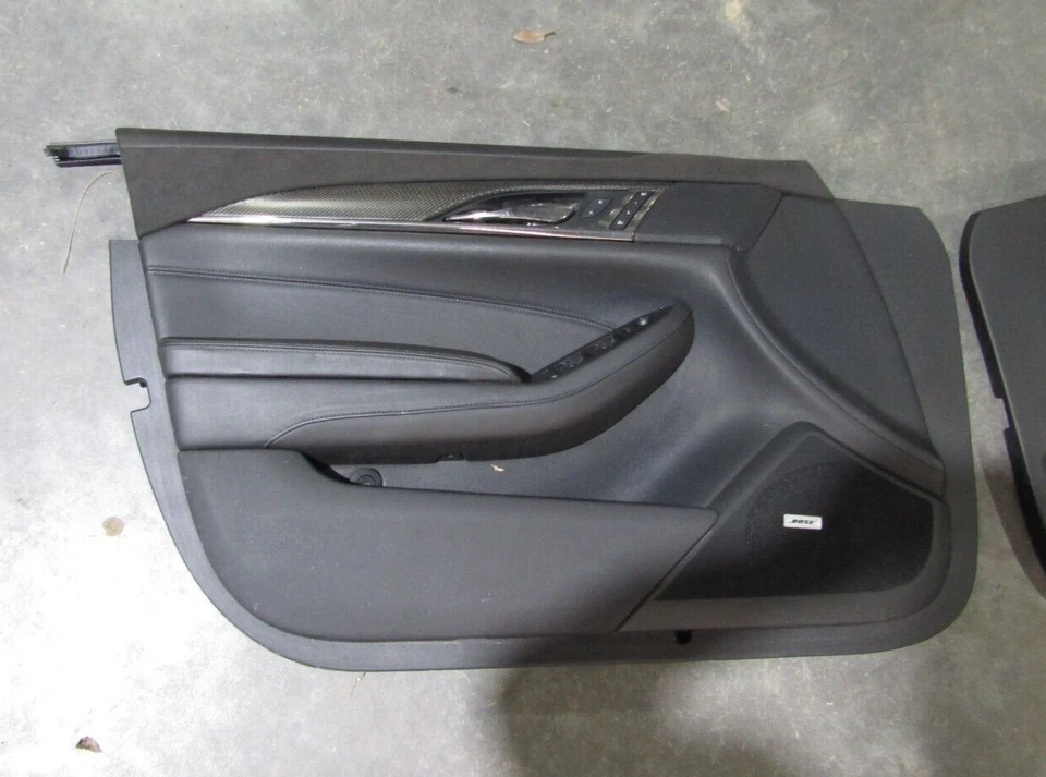 Cadillac CTS-V 2016-2019 sedán LT4 OEM CONJUNTO DE 4 PANELES DE PUERTAS INTERIORES Foto 2 de 4