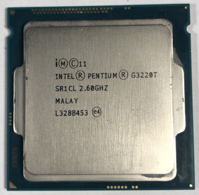 SR1CL Intel Pentium G3220T Dual-Core 2.60GHz 5.00GT/s DMI2 3MB L3 Cache 