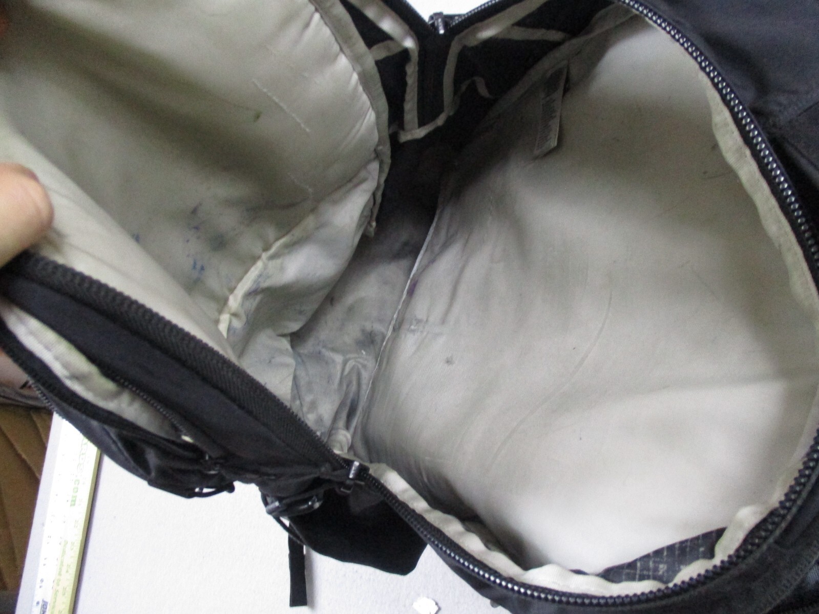 The North Face Backpack Solid Black Laptop Bag Bo… - image 12