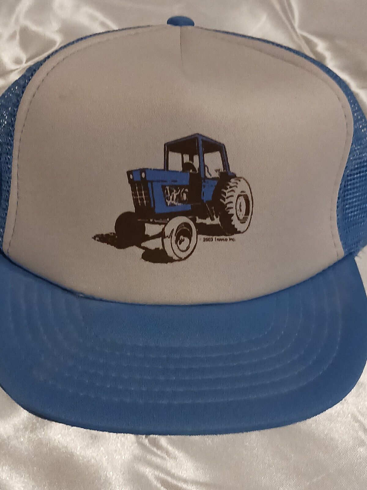 Vintage Tractor Snapback Mesh Back Foam Trucker H… - image 1