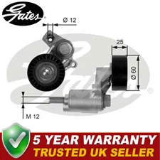 Gates Tensioner Pulley Fits Berlingo Dispatch Partner 306 Expert 206 Scudo