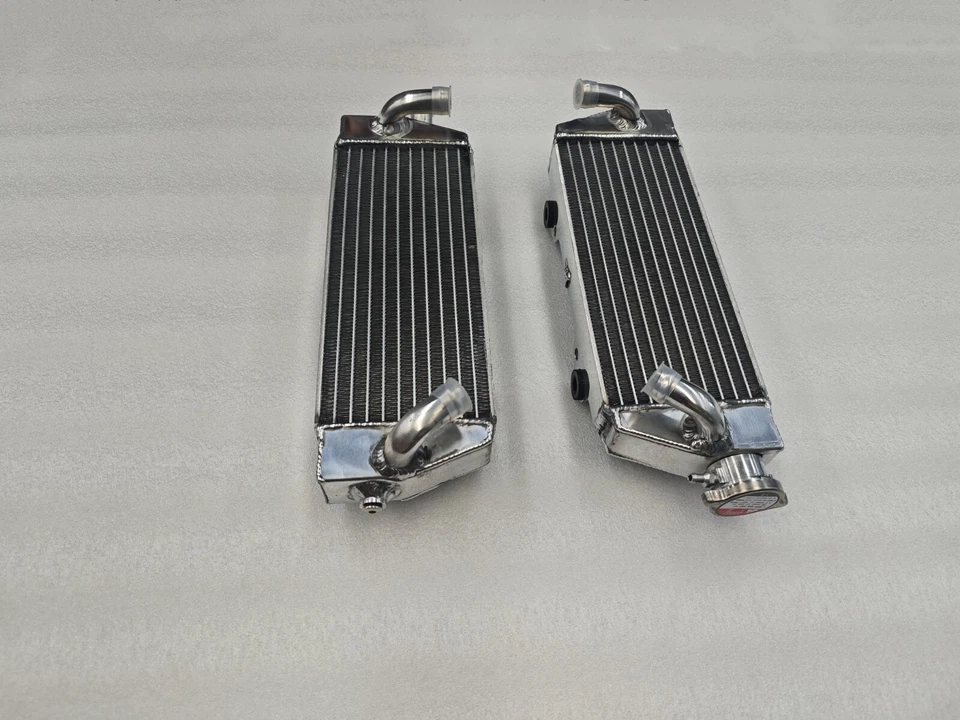 radiador de aluminio para KTM 125/200/250/300 SX/EXC/XC/MXC 1998-2007 Izquierda+Derecha Foto 3 de 4