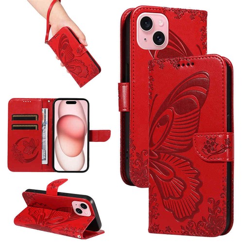For iPhone 15 14 13 12 11 X SE 6S 7 8 Plus Wallet Card Holder Leather Case Cover - Picture 11 of 56