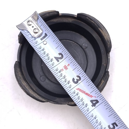 Nissan Sentra 1984-1986 Wheel Center Cap Black Plastic Snap-In - Genuine OEM - Picture 3 of 7