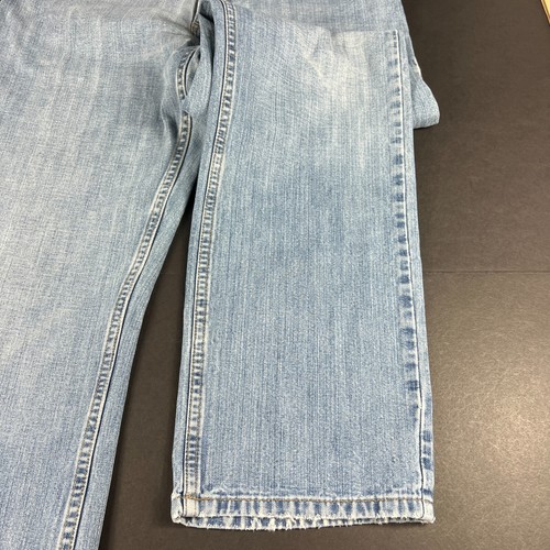 2006 Tommy Hilfiger Jeans Men's 35 x 33* Relaxed Straight Leg Blue Fade Demin - Picture 5 of 19