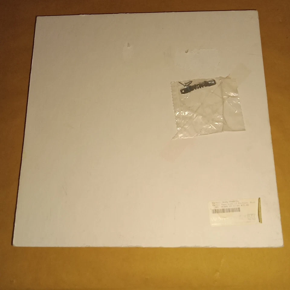 Andy Warhol Cita 12" X 12” "Nunca leí, solo miro fotos." tablero RARO Foto 2 de 4