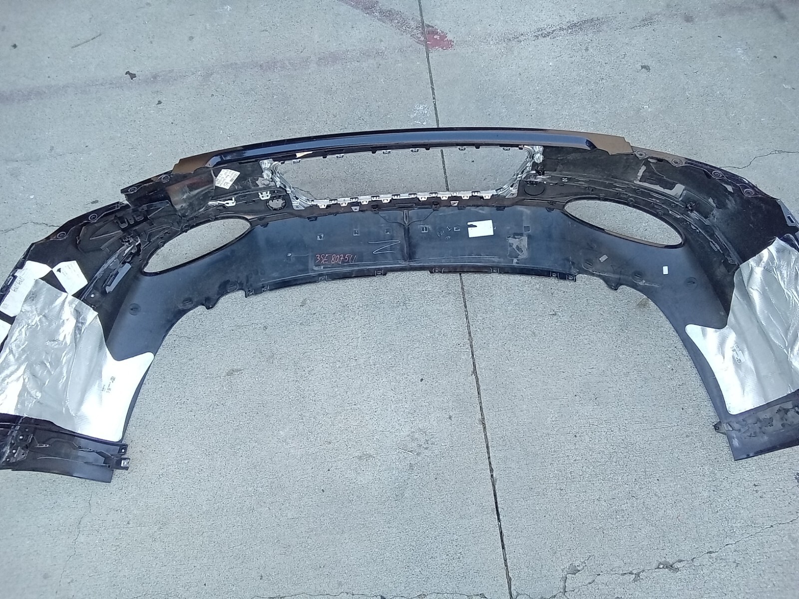 2020 2021 2022 BENTLEY FLYING SPUR REAR BUMPER COVER OEM USED 3SE807511BY631