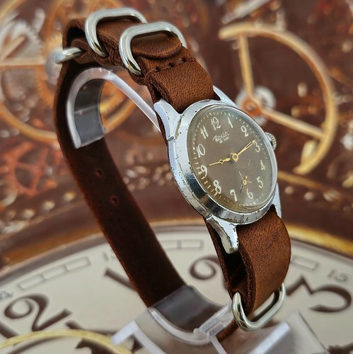 Vintage Watch USSR RAKETA 16 Jewels RARE Soviet Mechanical Wristwatch PChZ 2603 - Picture 10 of 18