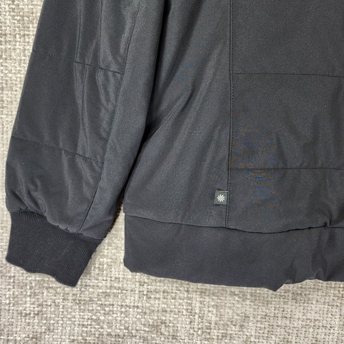 Athleta Girl Jump To It Jacket Youth Girls XLarge Black Hooded Insulated Nice - Picture 9 of 12