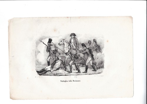 Collezione di 83 Stampe Antiche-Old Print soggetto STORIA DI NAPOLEONE BONAPARTE - Foto 3 di 19