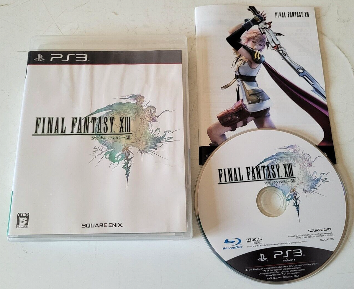 Final Fantasy XIII - PlayStation 3 - Édition Coréenne - Très Bon état