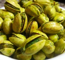 Sweet Caramel Green Apple Flavored Pistachio Nuts