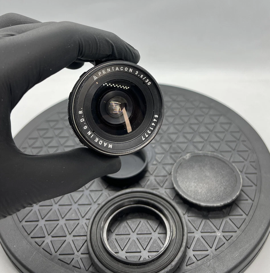 Pentacon 3.5/30mm F3.5-M42 Pentax Screw+DIGITAL fit WIDE Lens Made in G.D.R.#851 - Image 2 of 4