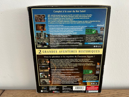 Jeu Apple MAC big box - EGYPTE + VERSAILLES - Complet - Compilation 2 jeux - Picture 2 of 5